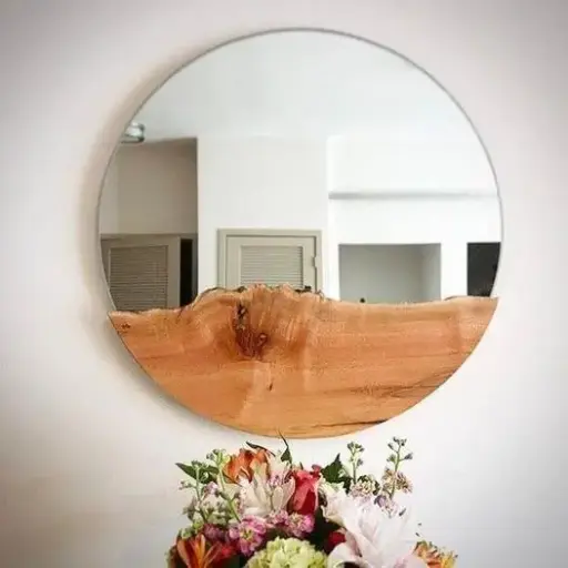 Looking Glass with resin art